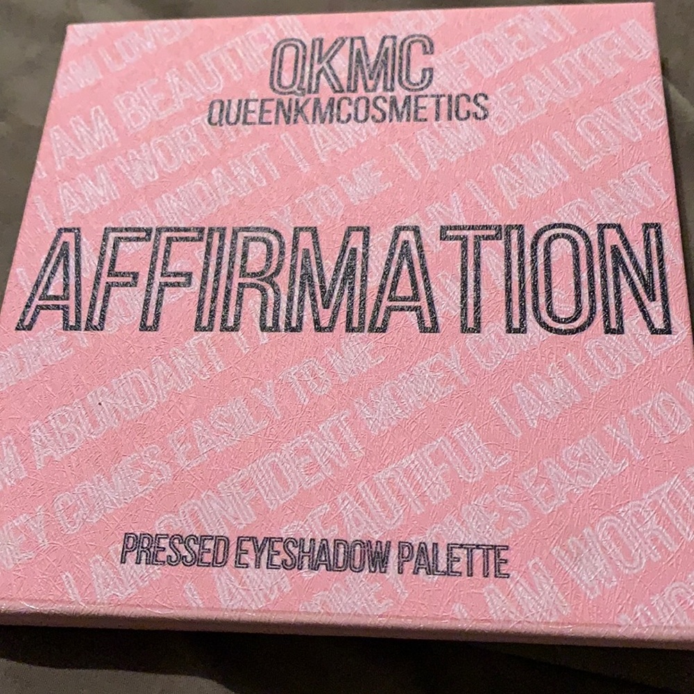 Queen KM Cosmetics Affirmation Eyeshadow Palette